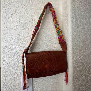 Mexican leather purse